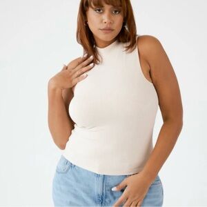 Klassy Network Cream Tank